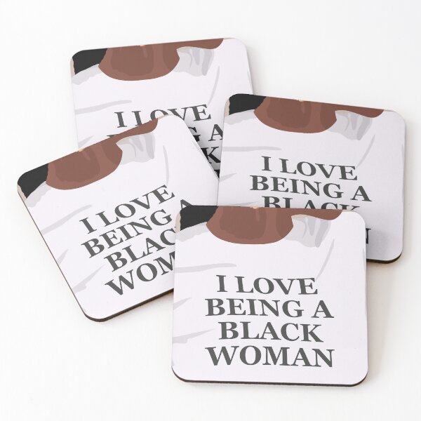 Item preview, I Love Being a Black Woman  designed and sold by ArtbyCiage.