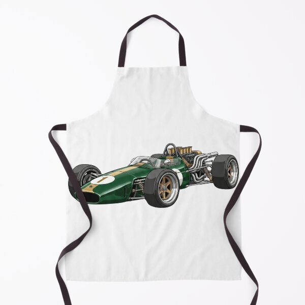 Item preview, 1966 Brabham BT19 Vintage F1 Grand Prix Racing Car Illustration designed and sold by Motorline44.