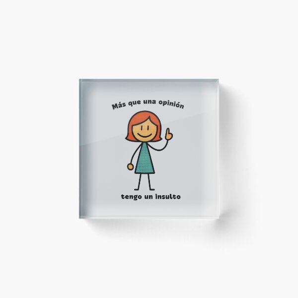 Item preview, More Than an Opinion, I Have an Insult (Funny Meme) designed and sold by Clauzierra.