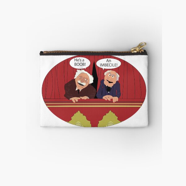 Item preview, Statler and Waldorf Give Opinion of You Know Who – Sarcastic Comedy Cartoon designed and sold by All in Good Fun.