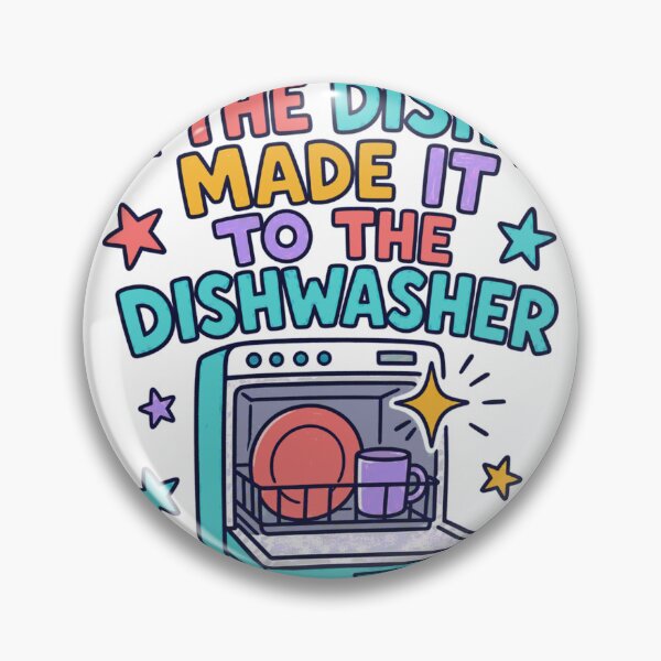 Item preview, The Dish Made It To The Dishwasher Funny ADHD Doodle designed and sold by BoosterShop.