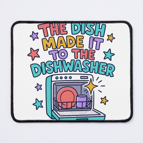 Item preview, The Dish Made It To The Dishwasher Funny ADHD Doodle designed and sold by BoosterShop.