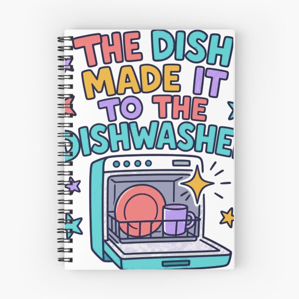 Item preview, The Dish Made It To The Dishwasher Funny ADHD Doodle designed and sold by BoosterShop.