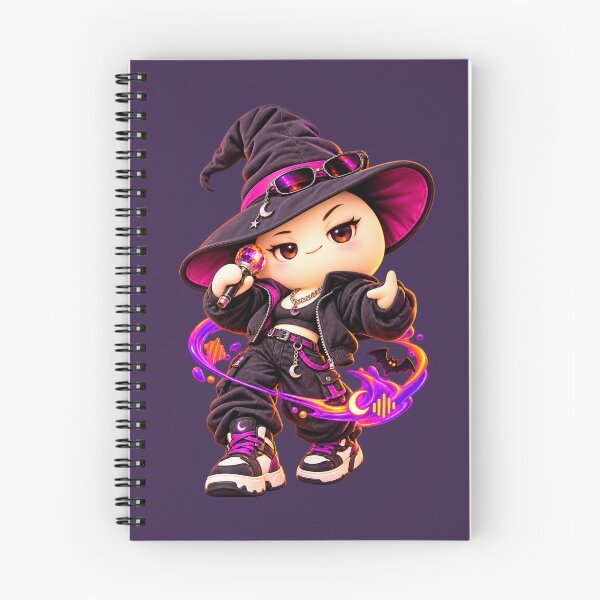 Item preview, Kawaii Reggaeton Witch Halloween Mochi designed and sold by ImagenFusionP.