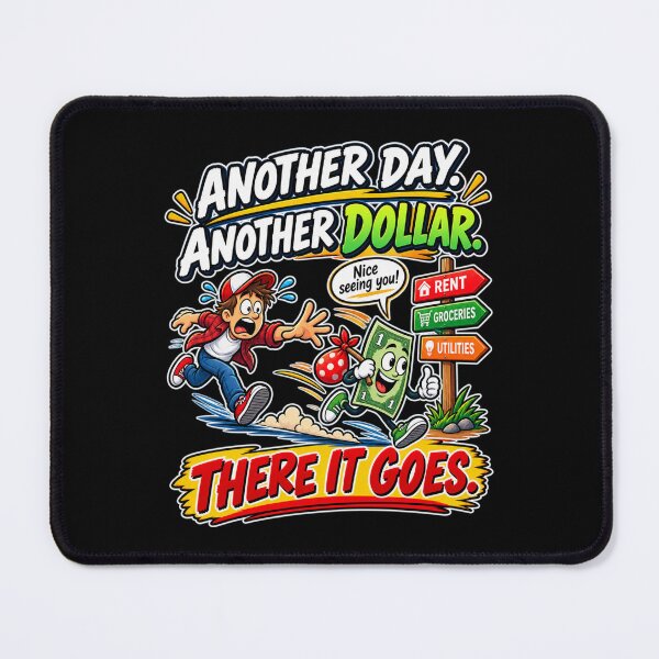 Item preview, ANOTHER DAY. ANOTHER DOLLAR. THERE IT GOES. designed and sold by signshirtz.