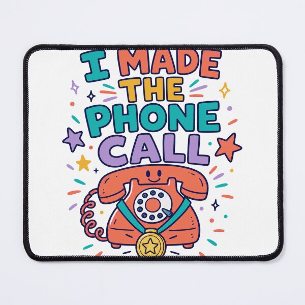 Item preview, I Made The Phone Call Funny ADHD Win Doodle designed and sold by BoosterShop.