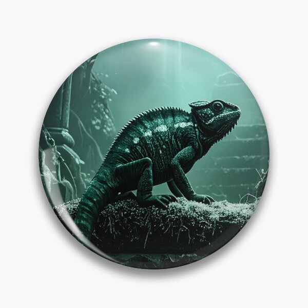 Item preview, Mystical chameleon in ruins designed and sold by Mystic-Art-2.