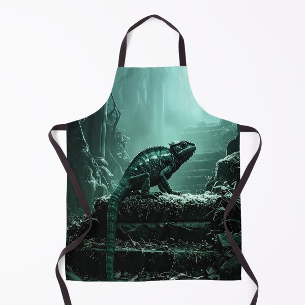 Item preview, Mystical chameleon in ruins designed and sold by Mystic-Art-2.