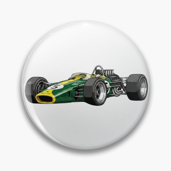 Item preview, 1967 Lotus 49 Cosworth Vintage F1 Grand Prix Racing Car Illustration designed and sold by Motorline44.
