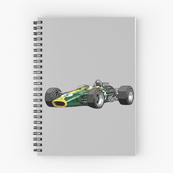 Item preview, 1967 Lotus 49 Cosworth Vintage F1 Grand Prix Racing Car Illustration designed and sold by Motorline44.