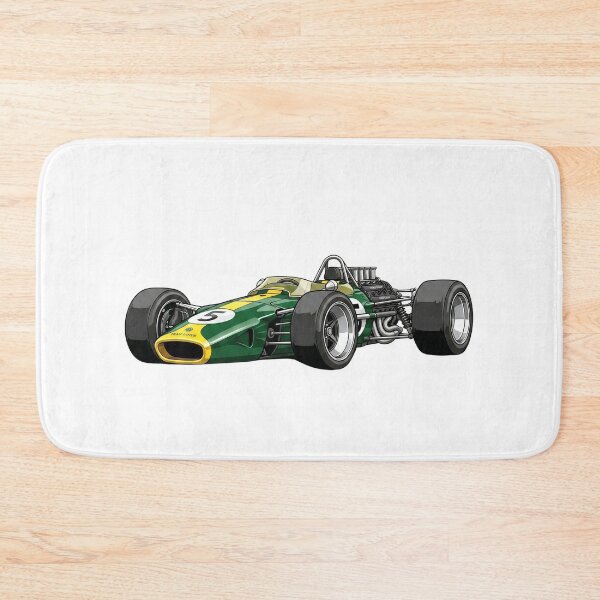 Item preview, 1967 Lotus 49 Cosworth Vintage F1 Grand Prix Racing Car Illustration designed and sold by Motorline44.