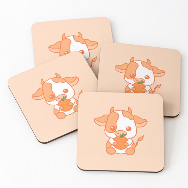 Item preview, Orange Cow Cute designed and sold by SlimyFish.