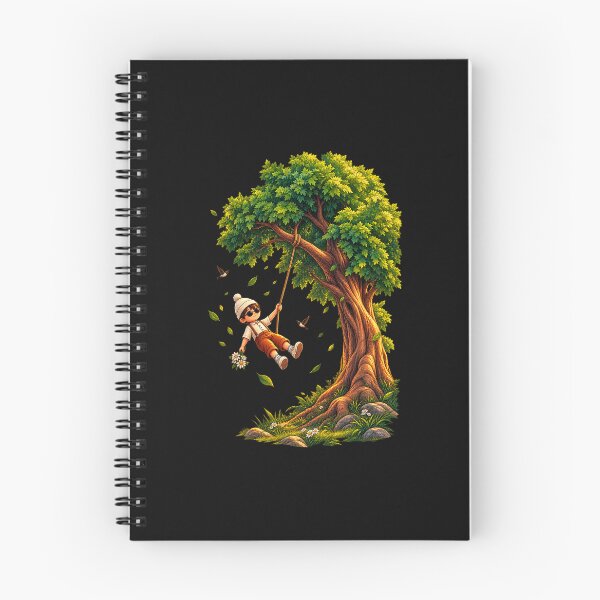 Item preview, Carefree Childhood – Swinging Beneath the Old Tree designed and sold by WAJIHLZ.