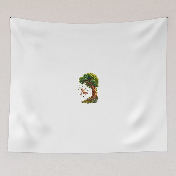 Item preview, Carefree Childhood – Swinging Beneath the Old Tree designed and sold by WAJIHLZ.