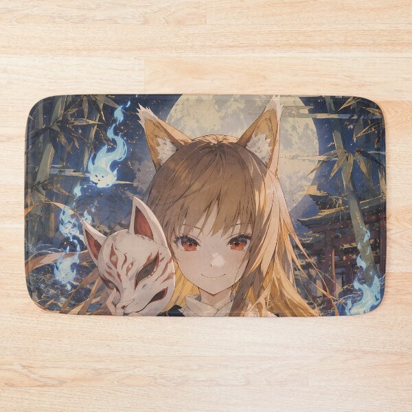 Item preview, Holo Spice and Wolf Kitsune Mask Spirit Night designed and sold by mildaclairmo.