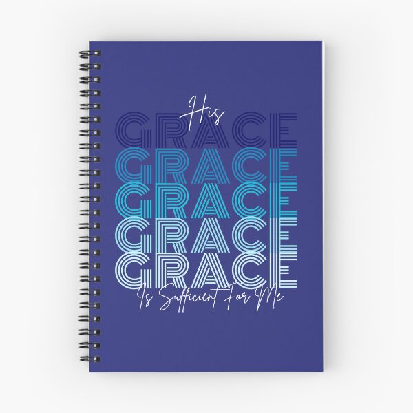 Item preview, HIs Grace Is Sufficient For Me - Church Mental Health Matters  - Christmas Gifts For Him - Blue designed and sold by Doiemacreations.