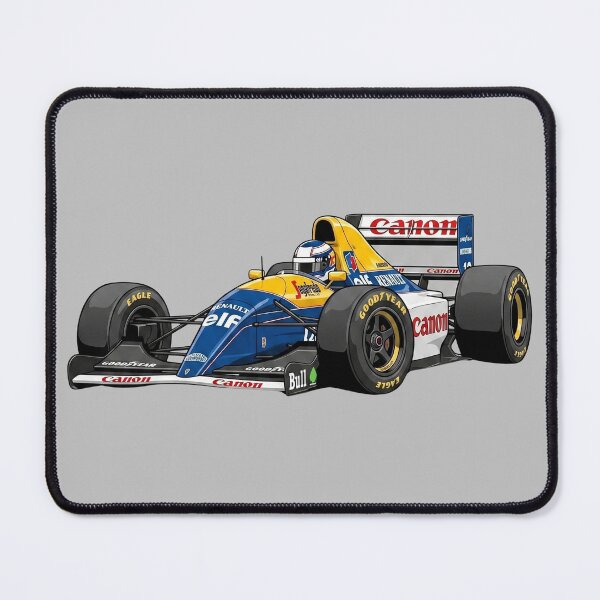 Item preview, 1993 Williams FW15C Renault Vintage F1 Grand Prix Racing Car Illustration designed and sold by Motorline44.