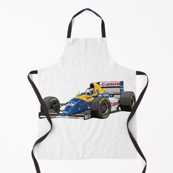 Item preview, 1993 Williams FW15C Renault Vintage F1 Grand Prix Racing Car Illustration designed and sold by Motorline44.