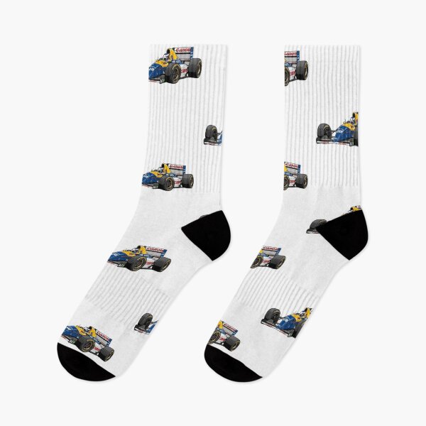 Item preview, 1993 Williams FW15C Renault Vintage F1 Grand Prix Racing Car Illustration designed and sold by Motorline44.