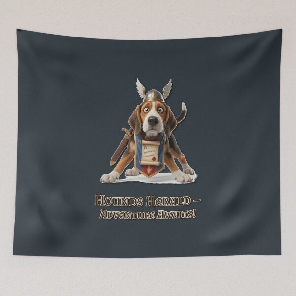 Item preview, Hounds Herald - Hammyfriends designed and sold by Parody-is-King.