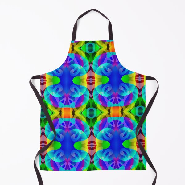 Item preview, Rainbow Tiger Digital Abstract Pattern designed and sold by Static.Alien.