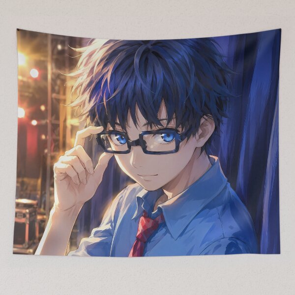 Item preview, Kousei Arima Your Lie in April Confident Evening Portrait designed and sold by mildaclairmo.