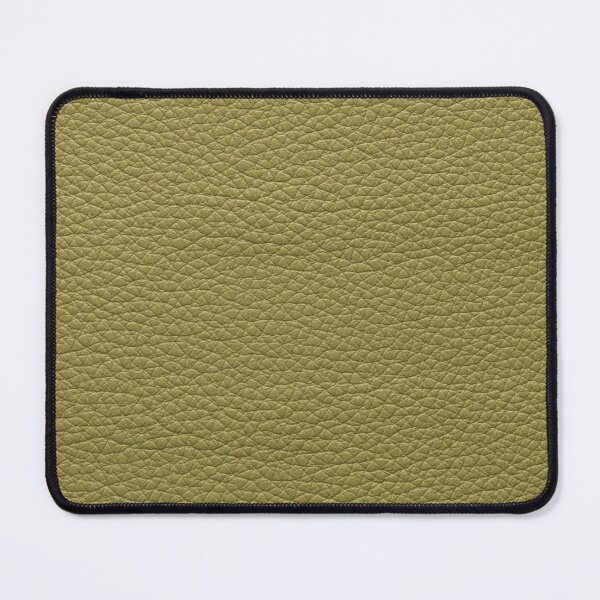 Item preview, Olive green leather texture background with fine pebble grain pattern designed and sold by homydesign.