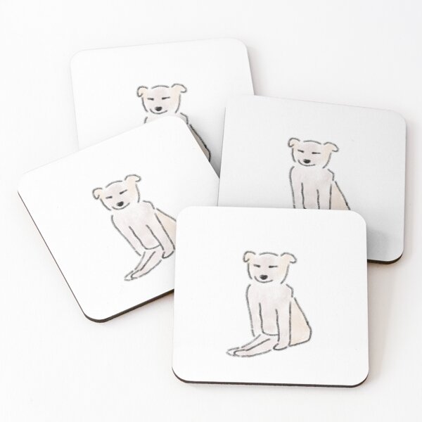 Item preview, Happy Smiling Puppy Minimalist designed and sold by raun.draw.
