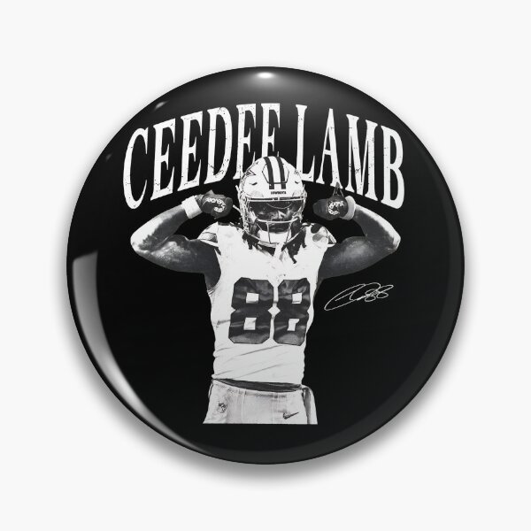 Item preview, Dallas Football Player No. 88 Monochrome Graphic – Bold Black White Sports Design designed and sold by MelissaKn17598.