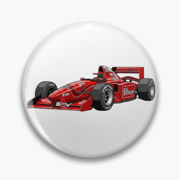Item preview, 1994 Benetton B194 Schumacher World Champion F1 Racing Car Illustration designed and sold by Motorline44.