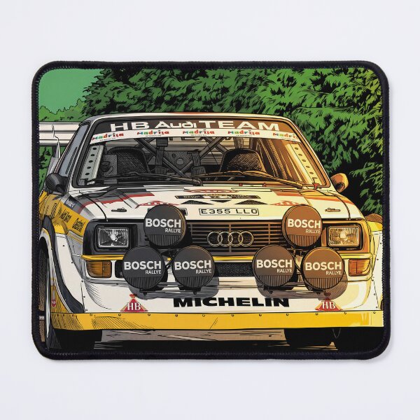 Item preview, Sport Quattro S1 E2 Rally Group B Art designed and sold by Racing Art Store.