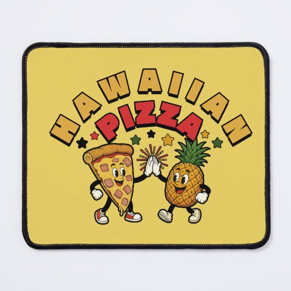 Item preview, Hawaiian Pizza Slice & Pineapple designed and sold by Shedronpanda.