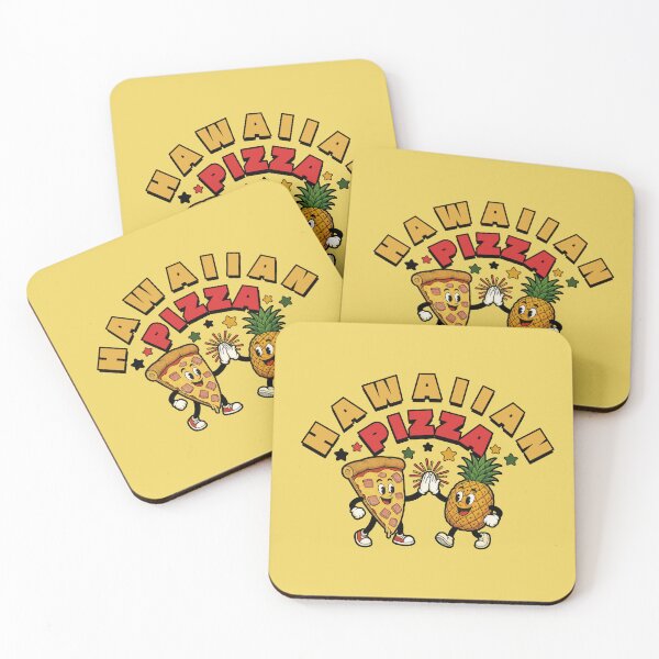 Item preview, Hawaiian Pizza Slice & Pineapple  designed and sold by Shedronpanda.