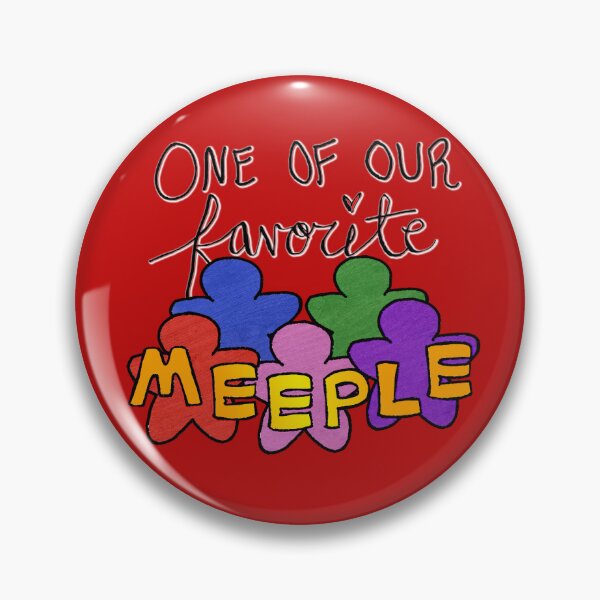 Item preview, One of Our Favorite Meeple (Dark Backgrounds) designed and sold by E-B-Designs.