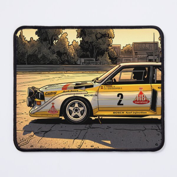 Item preview, Sport Quattro S1 E2 Rally Group B Art designed and sold by Racing Art Store.