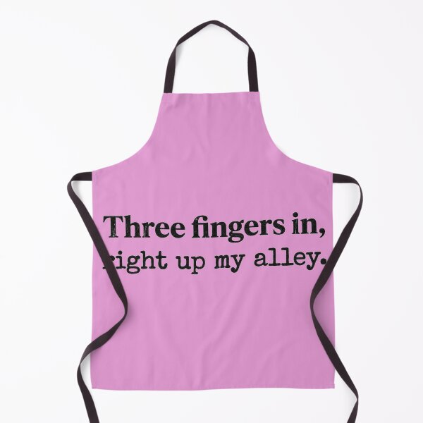 Item preview, Three Fingers In Right Up My Alley – Funny Bowling Pun Design designed and sold by schnedsthreads.