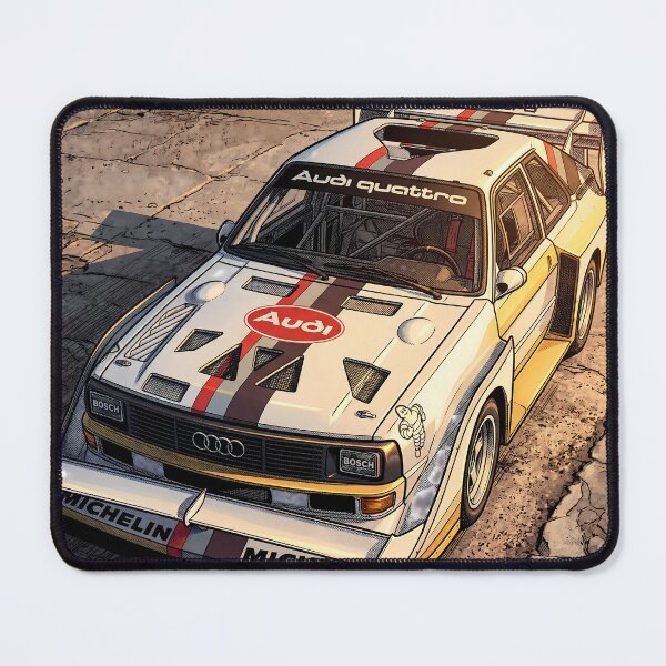 Item preview, Sport Quattro S1 E1 Rally Group B Art designed and sold by Racing Art Store.