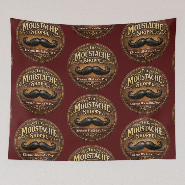 Item preview, The Moustache Shoppe designed and sold by Normbot2000.