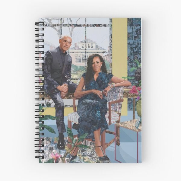 Item preview, The Obamas: Springing Forth Portrait designed and sold by CMooreWorx.