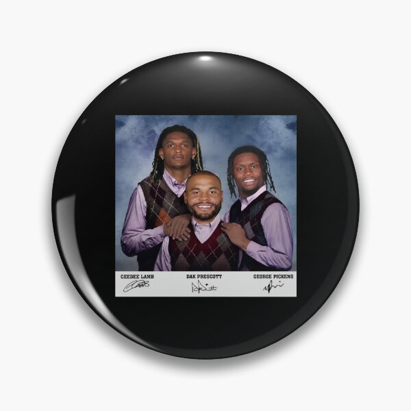 Item preview, Dallas Football Trio Portrait Graphic with CeeDee Lamb Dak Prescott George Pickens Text designed and sold by KyleStaff82779.