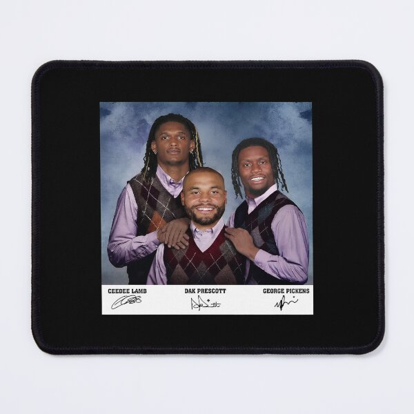 Item preview, Dallas Football Trio Portrait Graphic with CeeDee Lamb Dak Prescott George Pickens Text designed and sold by KyleStaff82779.