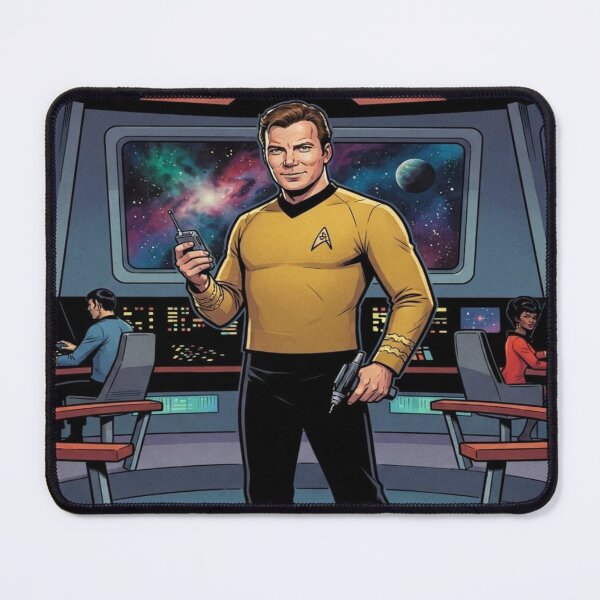 Item preview, Captain James T Kirk designed and sold by Stinky Steve OG.