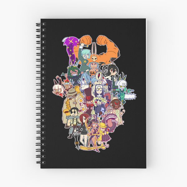 Item preview, Skullgirls Roster Cast Chibi Fighting Game Fan Art designed and sold by StuartMooreArt.