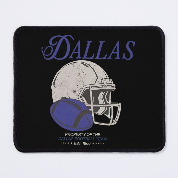 Item preview, Dallas Property of the Football Team Helmet and Ball Vintage Graphic designed and sold by HannahWel16021.