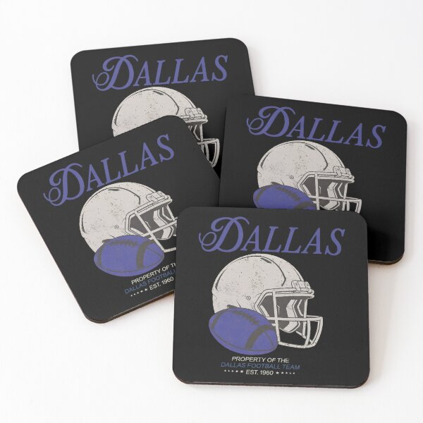 Item preview, Dallas Property of the Football Team Helmet and Ball Vintage Graphic designed and sold by HannahWel16021.