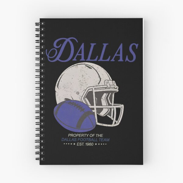 Item preview, Dallas Property of the Football Team Helmet and Ball Vintage Graphic designed and sold by HannahWel16021.