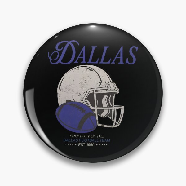 Item preview, Dallas Property of the Football Team Helmet and Ball Vintage Graphic designed and sold by HannahWel16021.