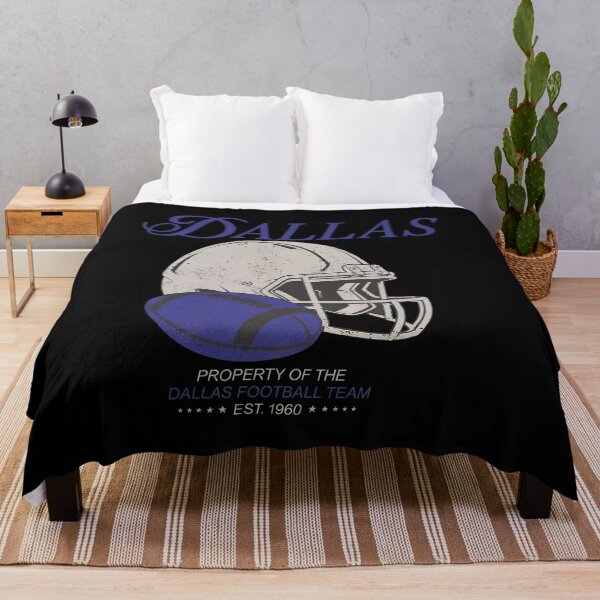 Item preview, Dallas Property of the Football Team Helmet and Ball Vintage Graphic designed and sold by HannahWel16021.