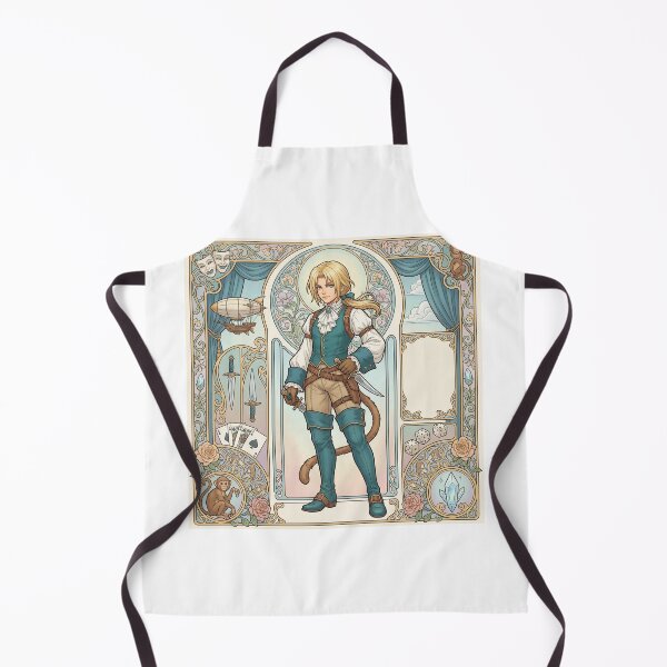 Item preview, Zidane in the style of Alphonse Mucha designed and sold by Solace Sparkles.