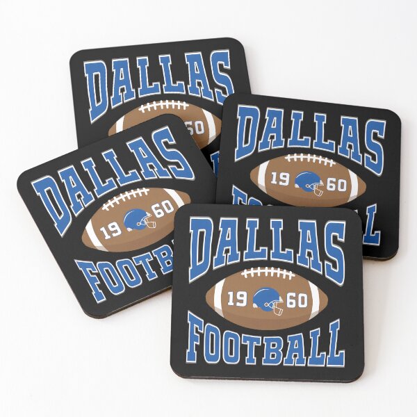 Item preview, Dallas Football 1960 Vintage Football and Helmet Graphic designed and sold by WendyFros39809.